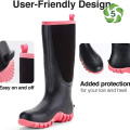 5mm Garden Rain Boots Steel Shank women boots